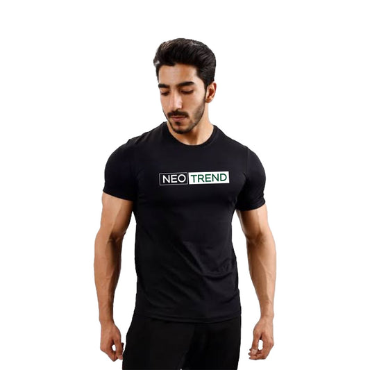 NEOTREND Black T-Shirt New Summer Collection